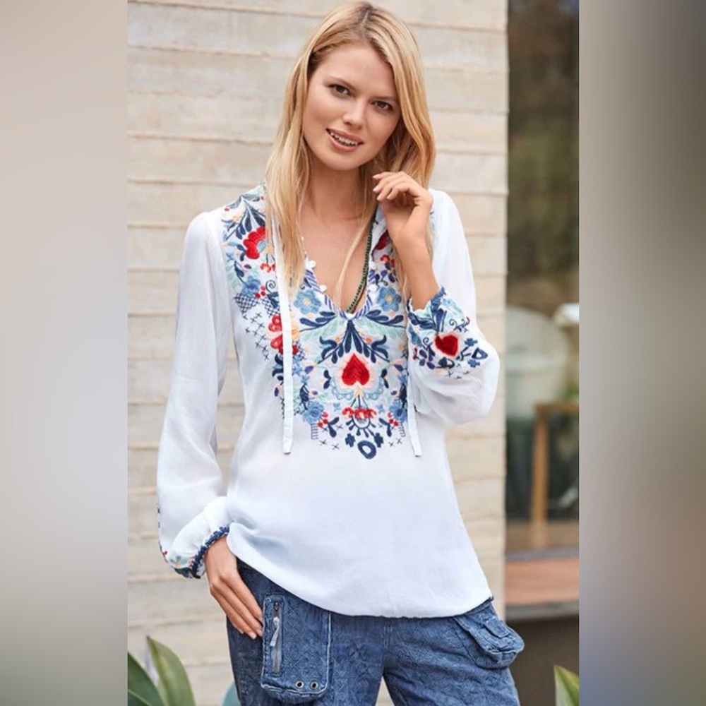 BISMA BLOUSE by Johnny Was